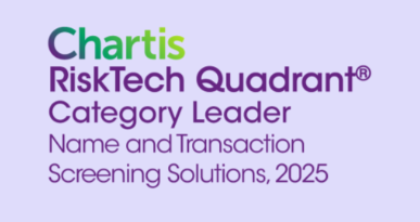Eastnets Named Leader in Chartis RiskTech 2025 Quadrant for Watchlist Monitoring & Screening
